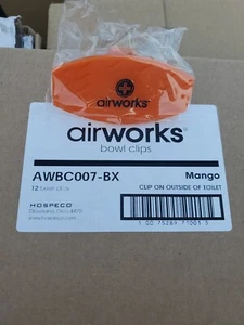12 CONFEZIONI Airworks AWBC007-BX Clip per Ciotola, Profumato di Mango da Hospeco SPEDIZIONE GRATUITA - Foto 1 di 4