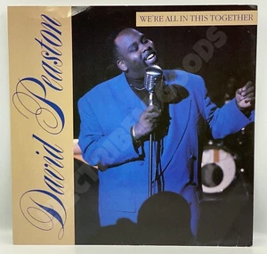 DAVID PEASTON WE’RE ALL IN THIS TOGETHER 12’’ MIXES VINYL UK 1989 - Picture 1 of 3