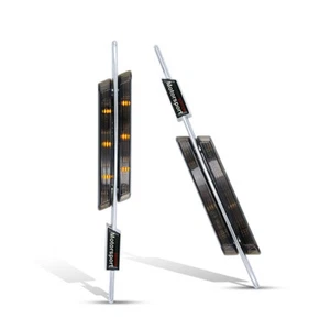 LED Seitenblinker Schwarz Blinker für BMW E46 E90 E91 E60 E61 E82 E87 *127 - Afbeelding 1 van 2