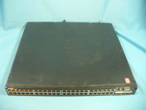 Conmutador de red Dell N3048 48 puertos 10/100/1000 Gigabit administrado L3 2x SFP+ 1x fuente de alimentación - Imagen 1 de 11