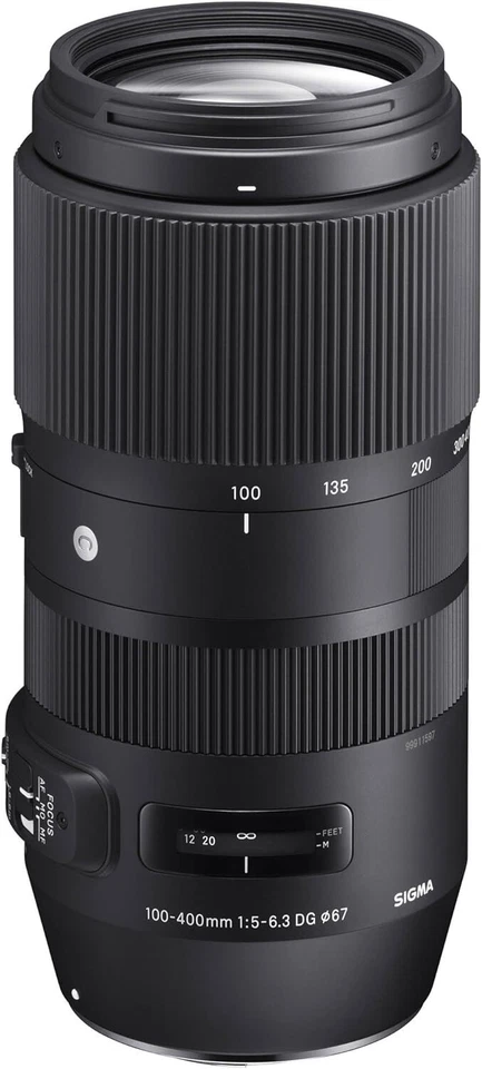 USED Sigma DG 100-400mm F/5-6.3 OS HSM Lens For Nikon FREESHIPPING - Image 1 of 1