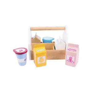 Bigjigs Wooden Dairy Delivery Play Food - Picture 1 of 1