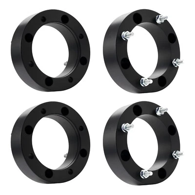 4 piezas espaciadores de rueda de 2" de grosor 4x156 ATV de 3/8" x24 para Polaris Ranger RZR Sportsman Foto 1 de 4