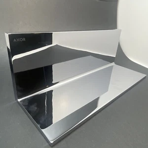 AXOR UNIVERSAL RECTANGULAR Shelf, 12" In CHROME 42644000 NEW Open Box - Picture 1 of 21