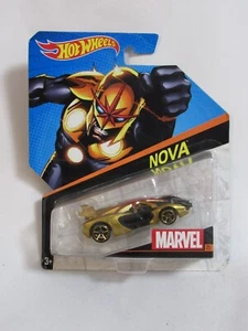 HOT WHEELS 2016 MARVEL CHARACTER CARS NOVA #25 DIECAST - Picture 1 of 2