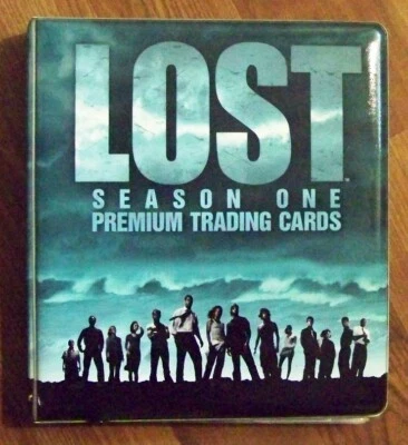 PAQUETE DE ÁLBUM DE CARPETA ABC LOST TEMPORADA 1 - CONJUNTO BASE - TARJETAS PROMOCIONALES - INSERTOS - VISTAS PREVIAS Foto 1 de 4
