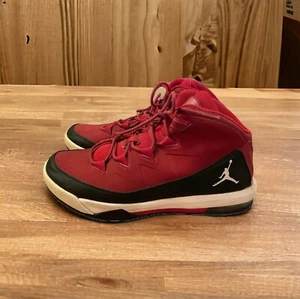 Nike Jordan Air Deluxe Bred Red and Black Shoes men’s Size 11.5 807717-601 - Picture 1 of 11