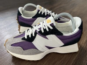 New Balance 327 Mujer Gimnasio Correr Entrenadores, Púrpura/Gris/Blanco - Talla 7 - Imagen 1 de 12