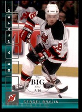 2001-02 BAP Memorabilia Vancouver The Big One #166 Sergei Brylin /10
