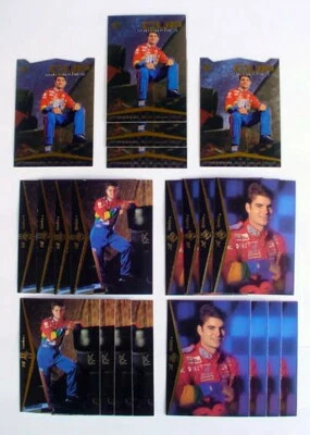 1995 Upper Deck SP Jeff Gordon Lot 21 Cards Die Cut Cup Nascar Racing 18 55 56 - Image 1 of 4