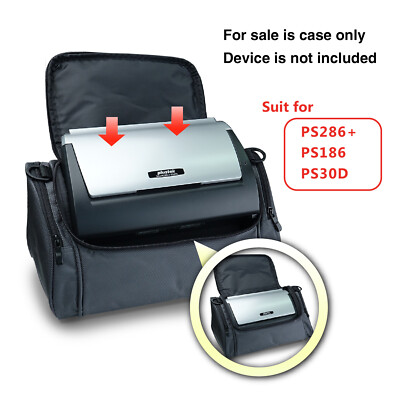 Plustek Scanner Travel Case, for PS186 ~ 286 ...
