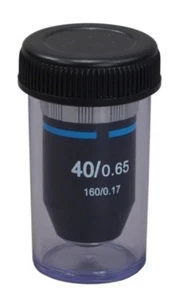 New DIN 40X Semi Plan Achromatic Microscope Objective - Picture 1 of 2