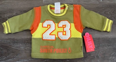 OILILY~NUEVO~Juego de camisa y pantalones de manga larga de 2 piezas~talla 56 para niño~nuevo con etiquetas~3 a 6 meses Foto 1 de 4