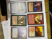 magic the gathering 6x Chinese trading cards mint  04