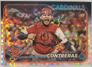 Willson Contreras 2024 Topps Chrome #234 X-Fractor Refractor St. Louis Cardinals - Bild 1 von 2