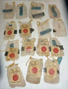Antique Lot of 15 Dukes Mixture Tobacco Bags S-5 - Picture 1 of 3
