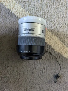 MINOLTA AF 35-80 F4-5.6 LENS W/ACCESSORIES - Picture 1 of 5