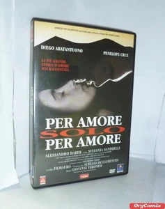 PER AMORE SOLO PER AMORE - DIEGO ABATANTUONO - PENELOPE CRUZ - DVD OTTIMO - Imagen 1 de 2