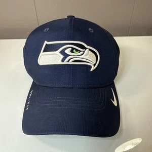 Seattle Seahawks Nike Hat Classic99 Dri-Fit Mens S/M Fitted NFL Ball Cap - Picture 1 of 10