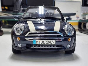 1:12 Kyosho Mini Cooper BMW Dealer Edition (Royal blue, White stripe) Diecast - Picture 1 of 10