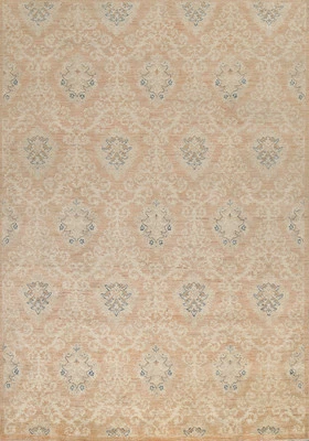 Transitional Oushak Turkish Area Rug 8x11 Ft Handmade Bedroom Wool Muted Carpet  - Image 1 of 4