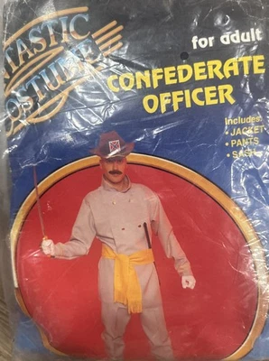 DISFRAZ DE OFICIAL CONFEDERADO ADULTO GENERAL LEE SOLDADO DE LA GUERRA CIVIL Halloween Foto 1 de 2