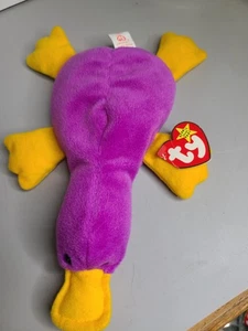 Ty Beanie Babies Patti The Platypus 1993 mit Etikett Protector - Bild 1 von 7
