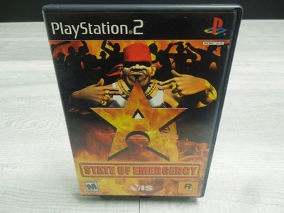 State of Emergency 2002 Sony PlayStation 2 PS2 Videojuego MANUAL FALTANTE Foto 1 de 4