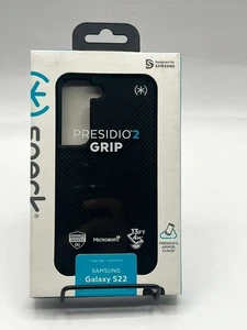 Custodia Grip Speck Presidio2 per Samsung Galaxy S22 Nera Protezione Goccia Nuova - Foto 1 di 3