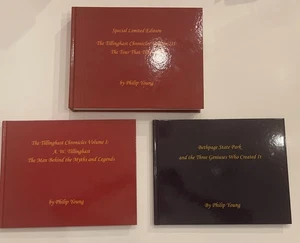 Author-Signed Bundle: Tillinghast Chronicles Vol I & III + Bethpage State Park - Picture 1 of 10