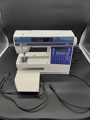 Husqvarna Viking Sewing Machine Rose Model 600 Computerized Sweden - Image 1 of 4