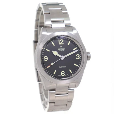 Reloj Pulsera TUDOR Ranger M79950-0001 Hombre Automático Acero Inoxidable Negro 39mm Foto 1 de 4