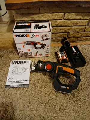 Worx Transformer Saw 20V PowerShare Axis Cordless Multi-Purpose WX550.2 no blade - Image 1 of 4
