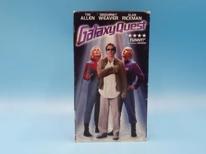 Galaxy Quest (1999) VHS Tim Allen Sigourney Weaver Alan Rickman Sci-Fi Comedy - Picture 1 of 5