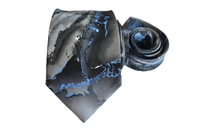 JERRY GARCIA CORBATA HOMBRE GRIS/RAYAS ANCHO: 3.75" LARGO: 60" Foto 1 de 3