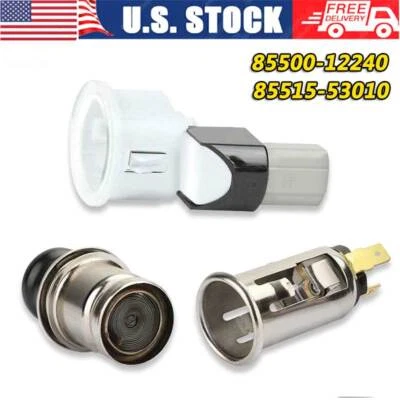 Car Cigarette Lighter Assembly Socket Element & Bezel For Toyota Lexus Scion MR2 - Image 1 of 4