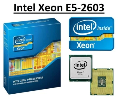 Intel Xeon E5-2603 SR0LB 1.80GHz, 10MB Cache, 4 Core, Socket LGA2011, 80W CPU - Image 1 of 4