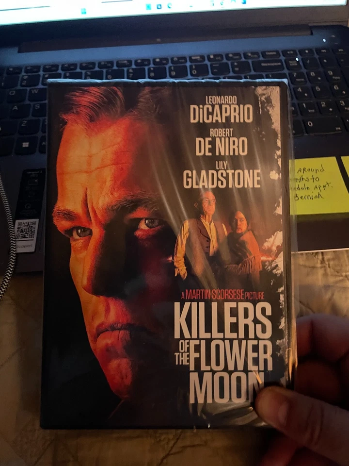Killers of the Flower Moon DVD (2023) Brand New & Sealed Leonardo DiCaprio - Image 1 of 2