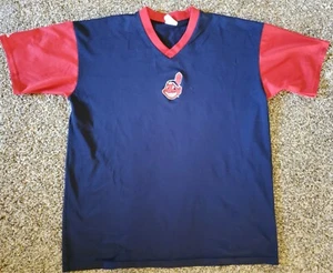 Camiseta de Colección MLB Cleveland Indians Majestic Manga Corta Camiseta Para Hombre Grande - Imagen 1 de 8