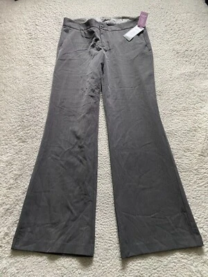 Dockers Women Mid-Rise Curvy Fit Straight Pants Gray Size 10 (33 x 32) - Image 1 of 4