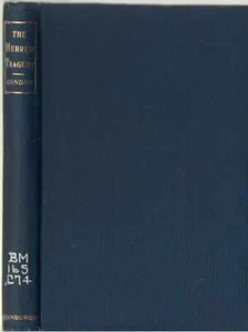 The Hebrew Tragedy by C. R. Conder - Hardback First Edition - Picture 1 of 1