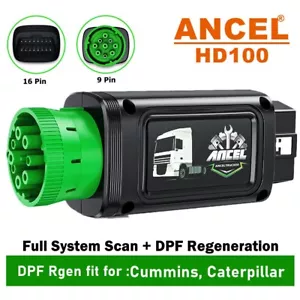 Heavy Duty Truck Diagnostic Tool DPF Regen for Cummins & Caterpillar All System - Picture 1 of 13