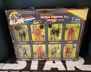Special Collection Action Pictures 8 Pack G.I. JOE COBRA vs 2002 MIB NEW #2 - Picture 1 of 4
