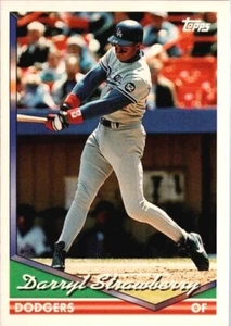 1994 Topps #640 Darryl Strawberry New York Mets - Picture 1 of 2