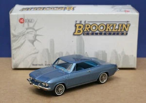 Brooklin 139 1967 Corvair Monza Coupe 1:43 Nantucket Blue Mint/ Box 2008 - Picture 1 of 5