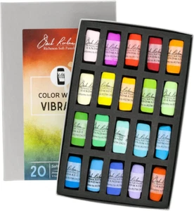 Jack Richeson 422950 handgerollte weiche Farbradpastelle (20 Stück) - Bild 1 von 12