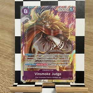 ONE PIECE TCG | VINSMOKE JUDGE OP06-062 SR ALT ART | OP-06 Wings Of The Captain - Picture 1 of 2
