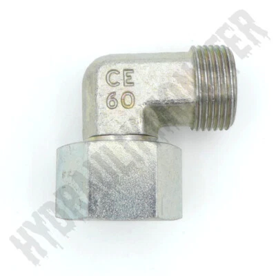 HYDRAULIKMONSTER® Hydraulik Winkelverschraubung 90° EW EVW EWV Verschraubung DKOL metrisch