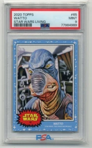 2020 Topps Star Wars Living Set #65 Watto PSA 9 - Bild 1 von 2