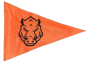 Custom Triangle RAZORBACK HEAD Sicherheitsflagge Sicherheit ATV Liegerad Trike Golfwagen - Bild 1 von 6